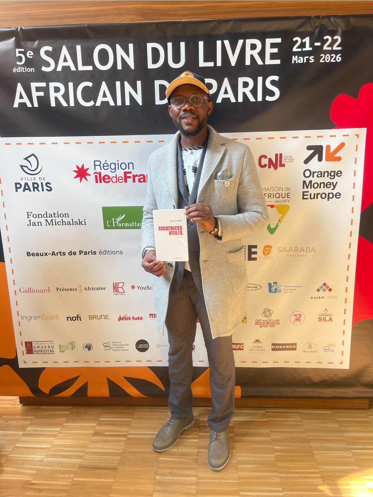 Daouda Conté au Salon Africain du Livre Paris